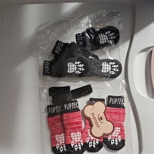 Pupteck Dog Socks with Skid-Proof Design